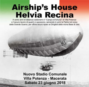 Scopri di più sull'articolo Airship’s House Helvia Recina | 23 Giugno 2018