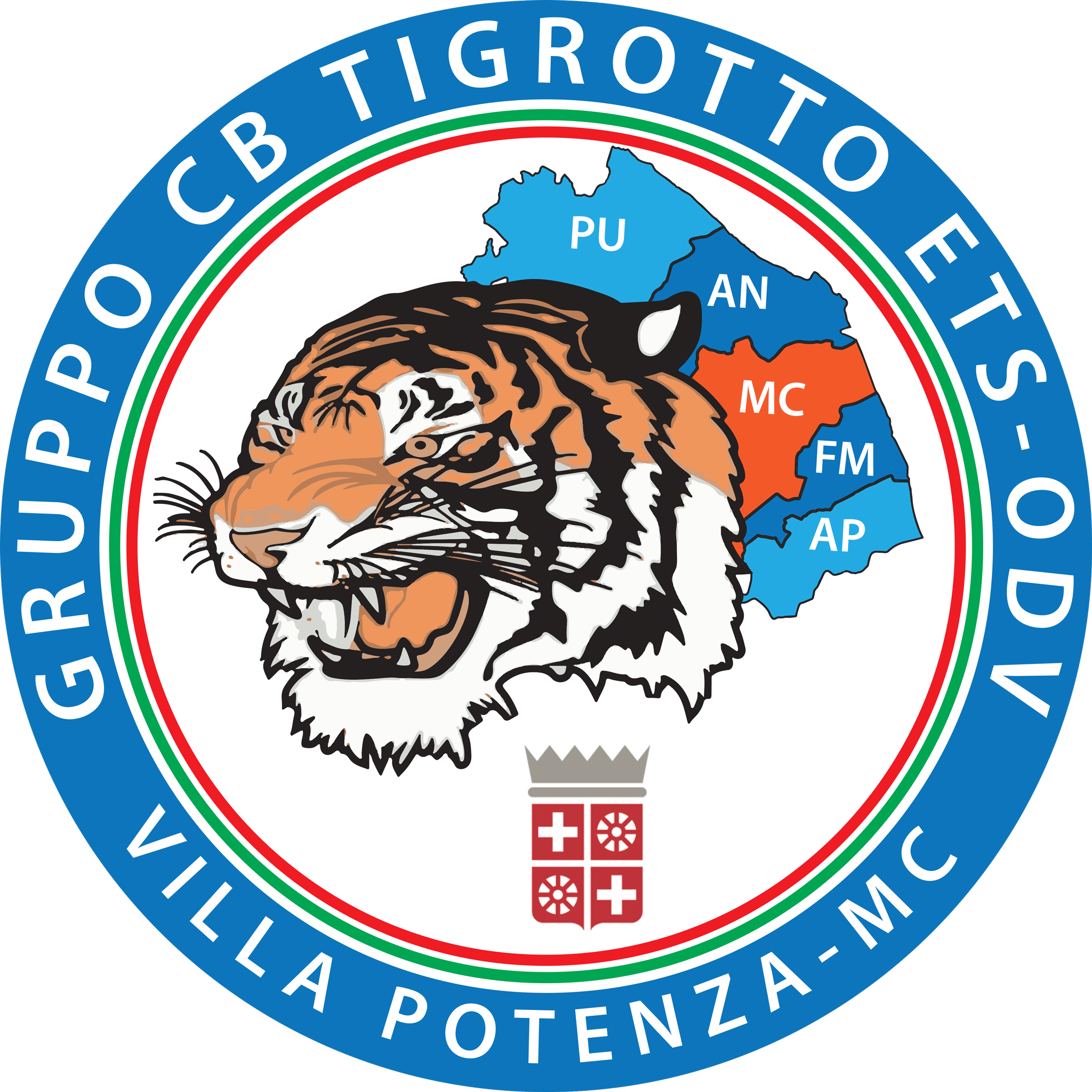 Stemma del Gruppo CB Tigrotto ETS-ODV