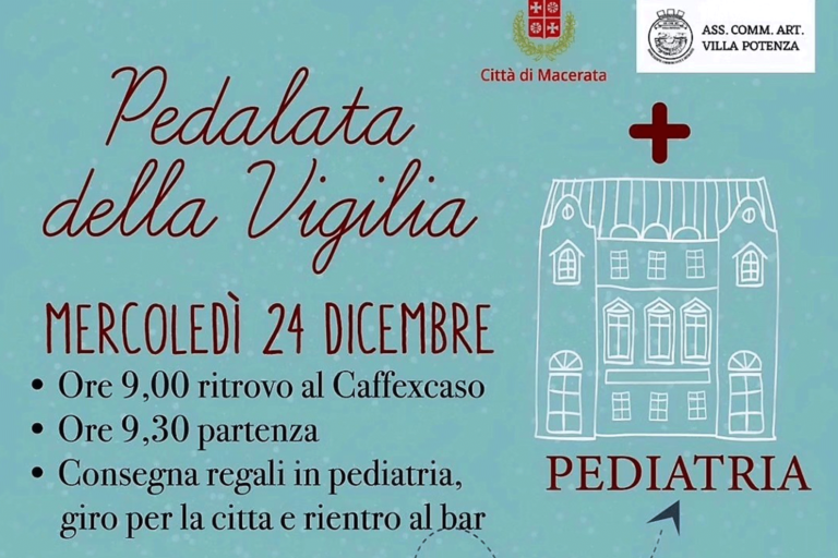 Scopri di più sull'articolo Pedalata della Vigilia | Macerata 24 Dicembre