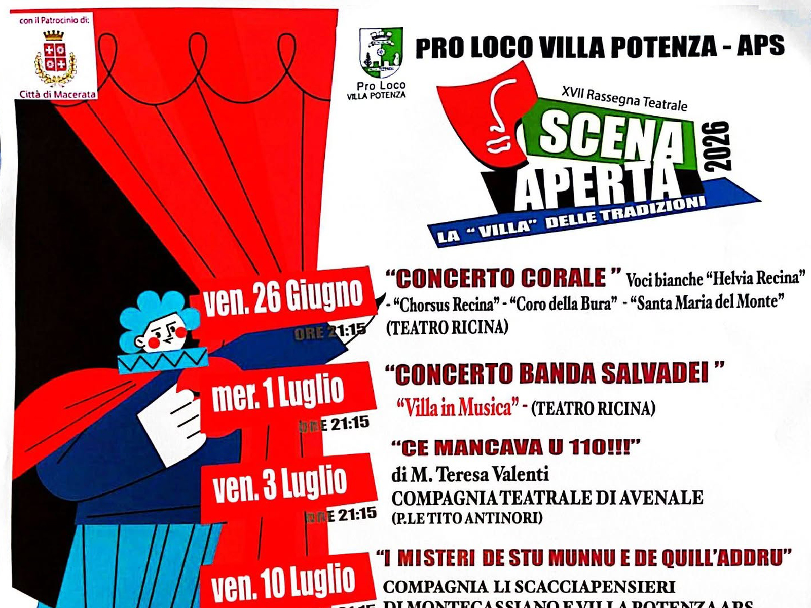 Al momento stai visualizzando Scena Aperta | Gruppo Folk Cingoli