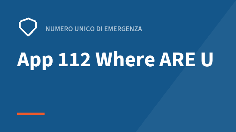 Scopri di più sull'articolo L’app 112 Where ARE U: chiamare i soccorsi mandando la tua posizione