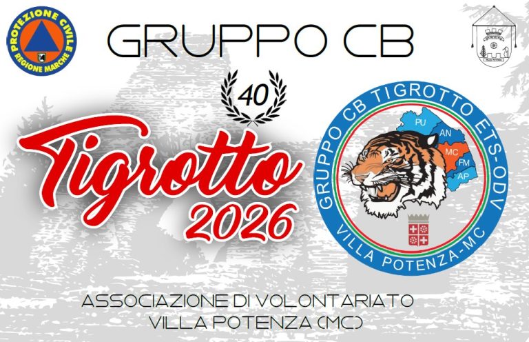 Tessera sociale 2026 del Gruppo CB Tigrotto ETS-ODV