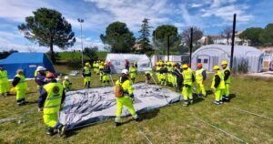 Scopri di più sull'articolo Campus Protezione Civile a Pollenza: due giorni di esercitazione, e una scuola da svuotare
